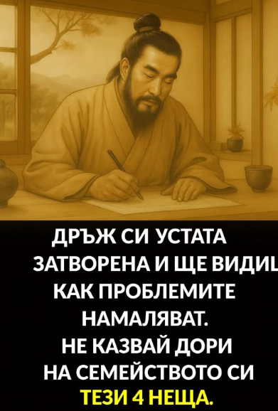 Дръж си устата затворена и ще видиш как проблемите намаляват: 4 неща, които дори не трябва да казваш на собственото си семейство