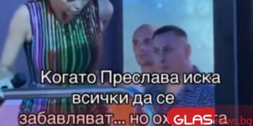 Преслава защити свой фен от охранител, предизвика фурор ВИДЕО