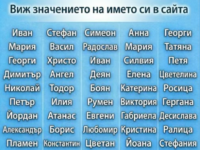 Всяко име носи характер, енергия и малко послание за човека, който го носи